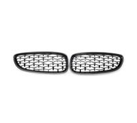 Front Kidney Grille For BMW E89 Z4 2009 2010 2011 2012 2013 2014 2015 2016 Front Kidney Mesh Grille Diamond Meteor Style Gloss Black Grill Car Front Grilles