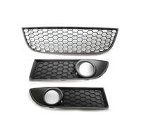 Front Kidney Grille For VW For Polo MK4 9N3 2005-2009 Facelift Front Lower Center Grille Front Bumper Fog Light Vent Grille Cover Frame 6Q0853677B Car Front Grilles(1 Set)