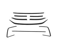 Front Kidney Grille For VW For Tiguan For MK2 Facelift 2020-2023 Front Bumper Mesh Center Grille Grill Moulding Car Front Bumper