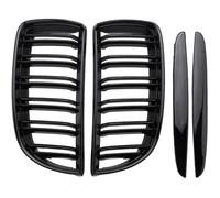 Front Kidney Grille Hood Grills -double Line For E90 323i 328i 335i 330i 325i 3-series 2005-2008 (g
