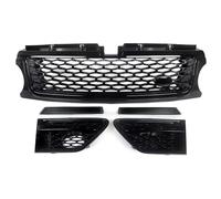 Front Kindey Bumper Grille Compatible With Land For Rover For Range For Rover Sport 2010 2011 2012 2013 Car Gloss Black Grille Air Side Vents Grille Front Bumper Grille