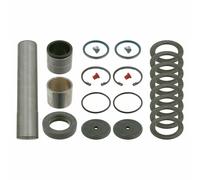 Front King Pin Set Inc Thrust Bearing Single Set Fits MAN HOC L 2000 Febi 24777