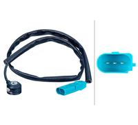 HELLA 6PG 013 114-661 Knock Sensor - 3-pin connector - Cable: 793mm