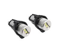 Front Lamp For BMW E90 E91 Pre-LCi Xenon Headlight 2004-2008 LED 20W Angel Eye Marker Light Bulb Lemon Yellow Color