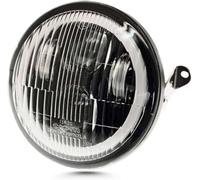 Front LED Headlight Compatible with Vespa PX 125 150 200 White Light Approved