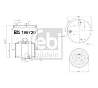FEBI BILSTEIN 196720 Boot, air suspension