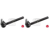 FRONT LEFT AND RIGHT 12555 TIE ROD END FEBI BILSTEIN