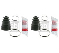 FRONT LEFT AND RIGHT 27730 BELLOW KIT, DRIVE SHAFT FITS AUDI 80 B1 SALOON 1.3