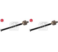 FRONT LEFT AND RIGHT 47205 INNER TIE ROD FEBI BILSTEIN