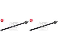 FRONT LEFT AND RIGHT INNER TIE ROD 12198 FEBI BILSTEIN