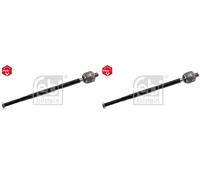 FRONT LEFT AND RIGHT INNER TIE ROD 12727 FEBI BILSTEIN