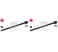 FRONT LEFT AND RIGHT INNER TIE ROD 12911 FEBI BILSTEIN