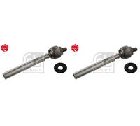 FRONT LEFT AND RIGHT INNER TIE ROD 17609 FEBI BILSTEIN