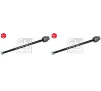 FRONT LEFT AND RIGHT INNER TIE ROD 19545 FEBI BILSTEIN