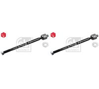FRONT LEFT AND RIGHT INNER TIE ROD 31750 FEBI BILSTEIN