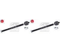 FRONT LEFT AND RIGHT INNER TIE ROD 31751 FEBI BILSTEIN
