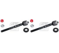 FRONT LEFT AND RIGHT INNER TIE ROD 33446 FEBI BILSTEIN