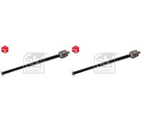 FRONT LEFT AND RIGHT INNER TIE ROD 33584 FEBI BILSTEIN