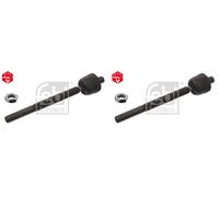FRONT LEFT AND RIGHT INNER TIE ROD 34299 FEBI BILSTEIN
