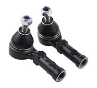 Front Left and Right Outer Track Tie Rod Ends with Nuts for Renault Ni-ssan | for Micra K12 Clio mk2 mk3 Kangoo Modus Megane Scenic mk1 Thalia Twingo mk1 mk2 mk3 Wind Sm-art Forfour Fortwo 1998-Onwards