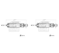 FRONT LEFT AND RIGHT SHOCK ABSORBER 193118