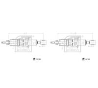 FRONT LEFT AND RIGHT SHOCK ABSORBER 194162