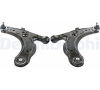 FRONT LEFT AND RIGHT TC786 CONTROL/TRAILING ARM, WHEEL SUSPENSION DELPHI