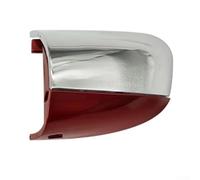 Front Left Door Handle Cover Cap for Mercedes Vehicles Compatible with E Class W213 C238 GLC C253 GLE C292 V167 S Class W222 X222 Models (Red)