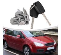 Front Left Door Lock Cylinder with 2 Keys, Direct Replacement for Focus, C-Max and S-Max (Part No. 1552849)