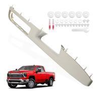Front Left Driver Side Armrest Repair Kit 80994 Compatible with Chevy Silverado, Suburban, Tahoe, Avalanche & Fit for GMC Sierra, Yukon XL 2010 2011 2012 2013 2014 Replace # 84127278 -Grey, 1PC