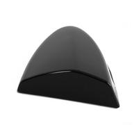 Front Left Exterior Door Handle Key Cover Cap 69218-53021 Compatible for Lexus IS250 IS350 IS F 2006-2013, Plastic in White/Black/Silver (black)