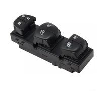 Front Left Power Master Window Switch Control Lifter Button, For Kadjar 2015-2021, Interior Door Panel 254011766R, Black Replacement Part