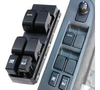 Front Left Power Window Control Switch Black Push Manual 1-way Panel Mount 1 Count