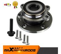 Front Left Right 4-hole Wheel Bearing Hub For Vw Caddy Golf Mk 5/6/7 Audi