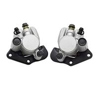 Front Left Right Brake Calipers & Pads for Kawasaki Prairie 360 KVF360 Prairie 300 KVF300 Prairie 400 KVF400,OEM# 43080-5135 43080-5136