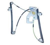 Front Left Right Car Rear Power Window Regulator without Motor Replacement Compatible With 5 Series E39 3/1996-6/2003 51338252393(Front Left)