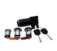 Front Left Right Ignition Lock Barrel With 2 Keys Compatible With For Escort 1989-2001 For Fiesta MKIII 1989-1997 3N21F22050BB Ignition Lock Barrel Switch