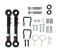 Front Left Right Stabilizer Fit For Wrangler 1998-2006 TJ For Cherokee 1984-2001 XJ With 2.5" - 6" Lifts Adjustable Front Sway Bar Links