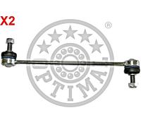 Front Left Right Steel Stabiliser Rod Strut 2x OPTIMAL Fits FORD 00-14 4519467