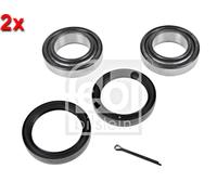 Front Left Right Wheel Bearing Kit 2x FEBI Fits HYUNDAI PROTON 81-06 MB349416