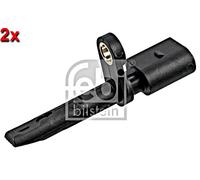 Front Left Right Wheel Speed Sensor 2x FEBI Fits AUDI A4 A5 VW 15-20 4M0927803B