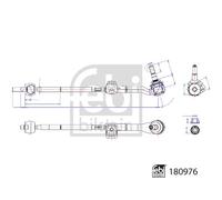 FRONT LEFT TIE ROD FITS: BMW I3 MONOCAB ELECTRIC/RANGE EXTENDER/S ELECTRIC/S