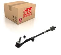Front Left Tie Rod Inc Tie Rod End & Lock Nut Fits BMW 1 Series E81 E Febi 27718