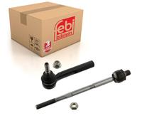 Front Left Tie Rod Inc Tie Rod End & Lock Nut Fits Vauxhall Astra Zaf Febi 43727