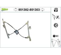 Front Left Window Regulator VALEO Fits VW Scirocco 1K8837461F