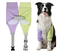 Front Leg Protector - Adjustable Knee Sleeve, Standing Walking Guard | Pet Knee Protector Arm Sleeves for All Seasons Standing Walking Lying Down