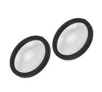 Front Lens Cap Cover, 2PCS Acrylic Dustproof Anti-Oil Anti-Collision Waterproof Rain Lens Protective Cover, for Sports Cameras