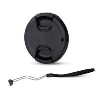 Front Lens Cap Cover + Elastic Anti-Loss Cap Keeper Leash for Sony ZV-E10 II ZV1F ZV-1F A7C A7CII A7C II A6700 with Sony 16-50mm Kit Lens or FE 28-60mm Kit Lens & More Thread Lenses(72mm)