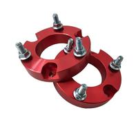 Front Leveling Lift Up Kits For Isuzu D-MAX 2012-2019 Lift Spacers Coil Strut Spring Shocks Spring Raise 25mm/32mm 1 Pair Wheel Spacer Shims Adapters(Red 25mm)