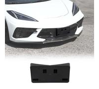 Front License Plate Mount Bracket Replacement Compatible with Chevrolet Corvette C8 2020-2025, ABS Front Bumper License Plate Frames Holder, License Plate Trim Base Replacement Kit